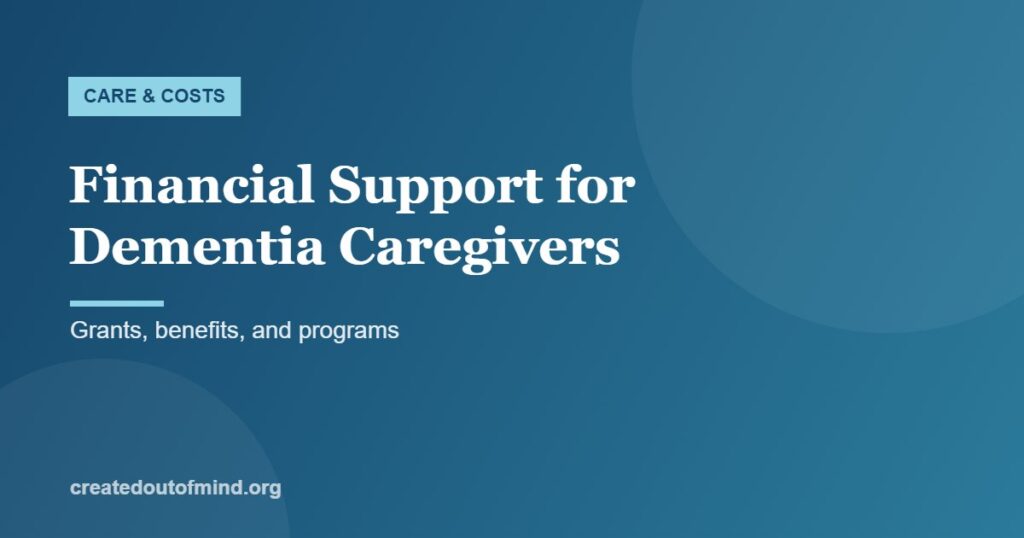 Financial Support for Dementia Caregivers