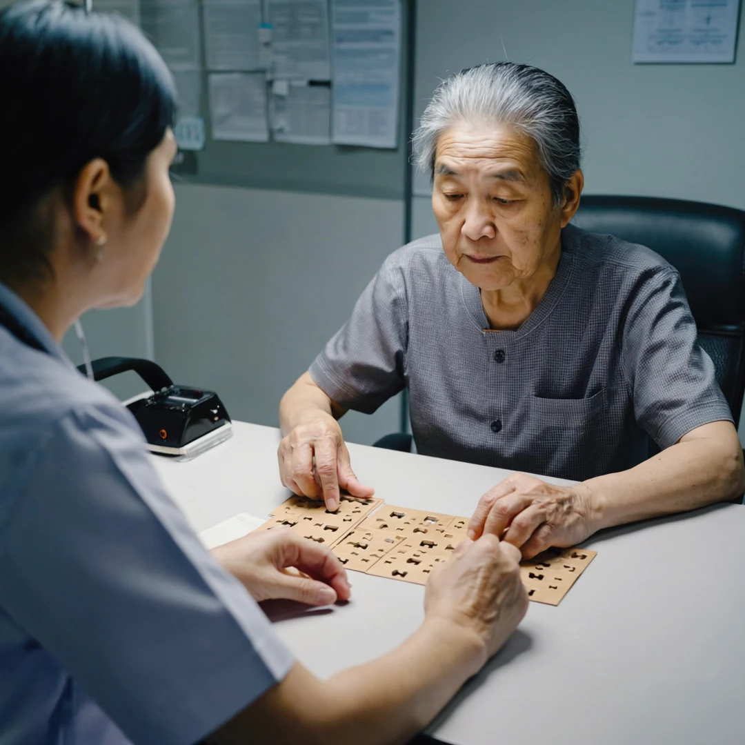 An older adult being supported through a conversation related to can you get life insurance if you have